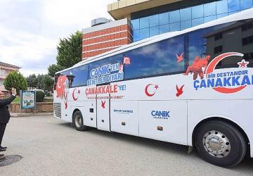 Başkan Sandıkçı: "Canikli gençlerimizi şehitler diyarı Çanakkale'yle buluşturuyoruz"