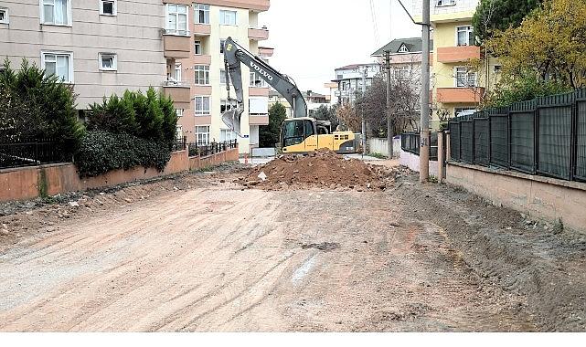Yenilenen Darıca Özbay Sokak'ta mesaiye devam