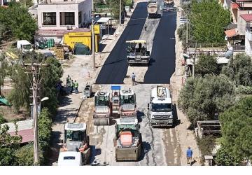 Başkan Çerçioğlu'nun Çalışmaları ile Akbük Yolu Yenileniyor