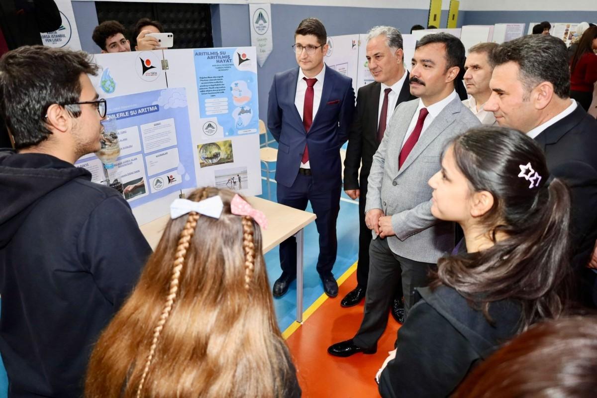 Kahta Borsa İstanbul Fen Lisesi’nde Bilim Fuarı İlgi Gördü