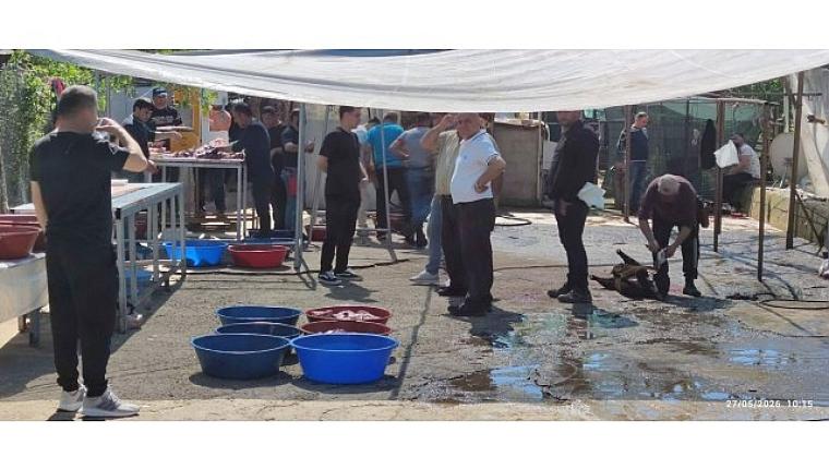 Maltepe'de kaçak kurban kesimine sıkı denetim