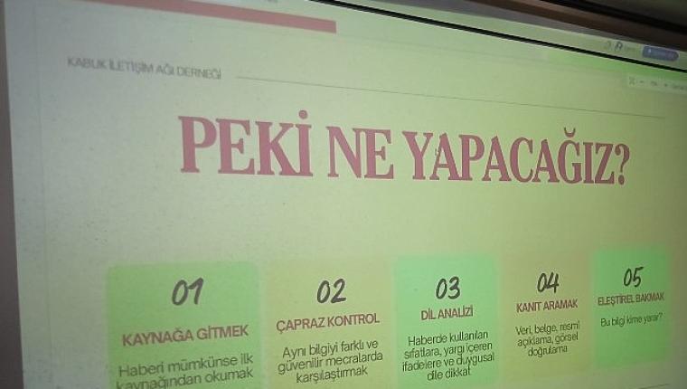 KABUK'tan İzBB personellerine eleştirel medya okuryazarlığı ve dijital şiddet eğitimi