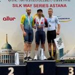 Milli bisikletçilerimizden Astana'da pist bisikleti yarışlarında altın ve gümüş madalya gururu