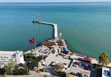 Altınordu Rıhtımı Uzatma Çalışmaları Başladı