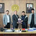 İnşirah Dergisi İl Milli Eğitim Müdürü Ali Tosun’a takdim edildi