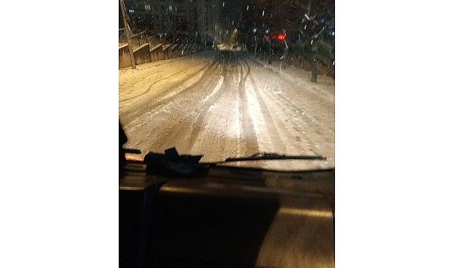 Maltepe Belediyesi kar yağışına karşı teyakkuzda