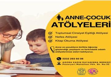 Anne ve çocuklara güç veren atölyeler başlıyor