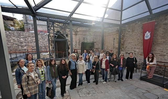 Sanat ve tarihi buluşturan Kıllıoğlu Hamamı'na yoğun ilgi