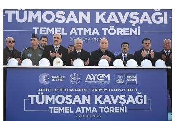 Konya'nın Gelişen Raylı Sistem Yolculuğunda Önemli Bir Yatırımın Daha Temeli Atıldı