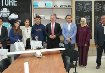 Müdür Tosun “İnsansız Hava Aracı (İHA) Tasarım ve Yapım Kursu”nu ziyaret etti