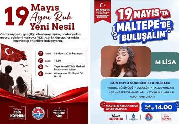 19 Mayıs coşkusu Maltepe'de yaşanacak