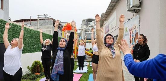 Gülşah Durbay Kadın Danışma Merkezi'nde yoga heyecanı