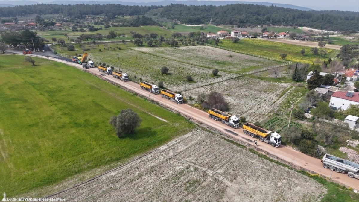 İzmir’de Turizm Bölgelerinde Yol Yenileme