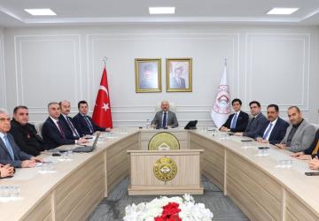 Vali Dr. Osman Varol başkanlığında haftalık koordinasyon toplantısı