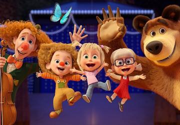 'Maşa ile Koca Ayı' 16 Ocak'ta animasyon severleri 'Mucize Parkı'na bekliyor