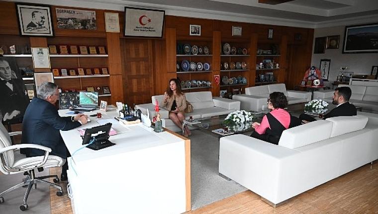 Ukrayna'nın Antalya Konsolosu Kuchma'dan Başkan Topaloğlu'na ziyaret