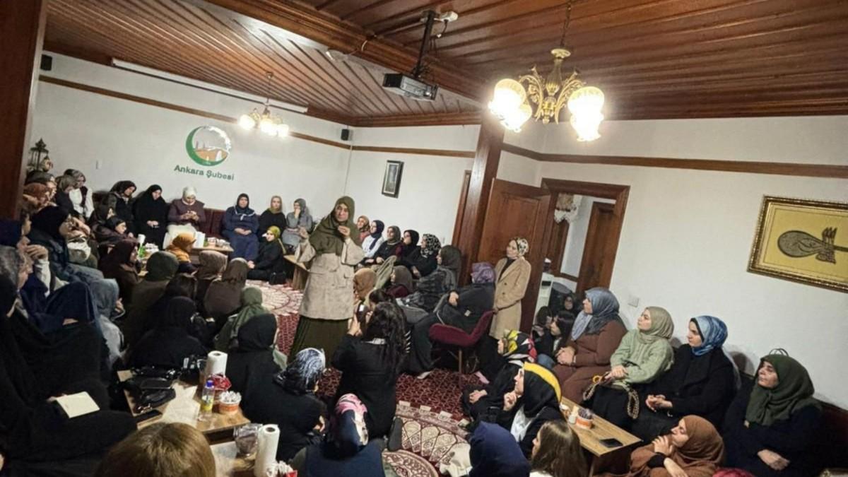 Adıyamanlılar Vakfı Ankara Şubesi’nde aile söyleşisi düzenlendi