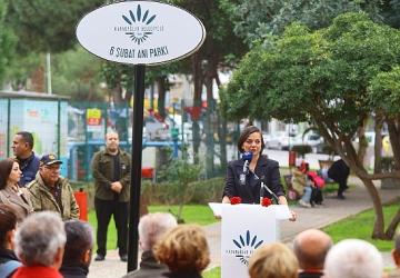 Karabağlar 'da 6 Şubat Unutulmadı