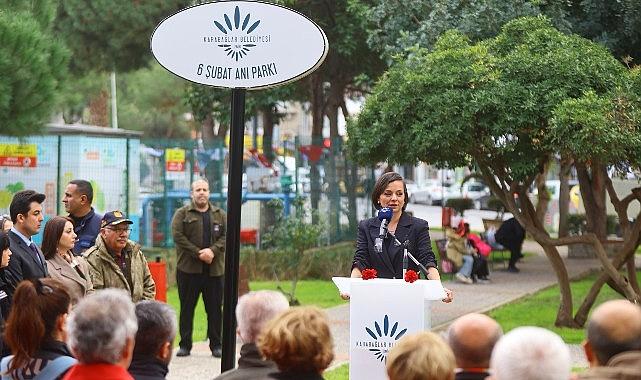 Karabağlar 'da 6 Şubat Unutulmadı