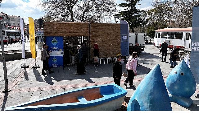 KOSKİ Tarım Haftası'nda Açtığı Stantta Su Tasarrufu Bilgilendirmesi Yapıyor