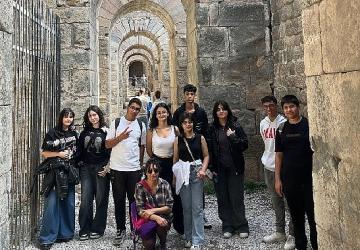 Pergamon Antik Kenti'nde dil becerilerini geliştirdiler