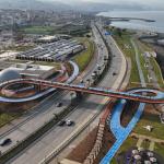 Trabzon’da Ekolojik Köprü Yaya ve Bisiklet Ulaşımına Açıldı