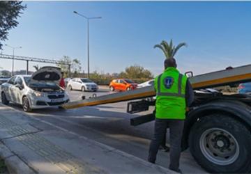 Büyükşehir'den trafiğe anında müdahale