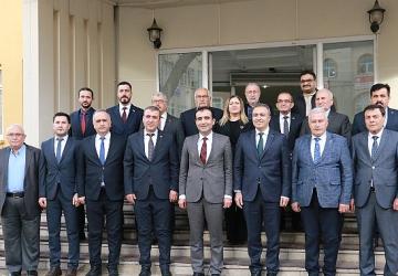 Vali Hayrettin Çiçek'ten Başkan Kalaycı'ya İade-i Ziyaret