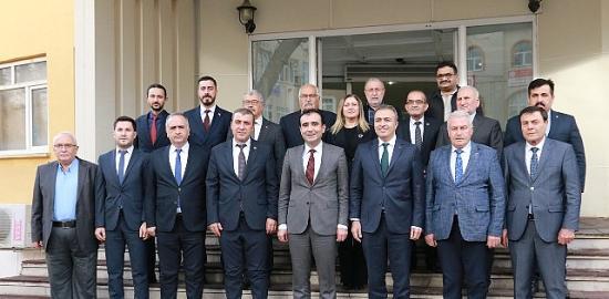 Vali Hayrettin Çiçek'ten Başkan Kalaycı'ya İade-i Ziyaret