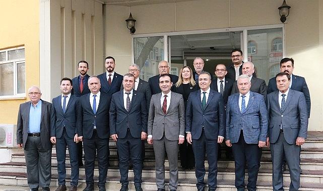 Vali Hayrettin Çiçek'ten Başkan Kalaycı'ya İade-i Ziyaret