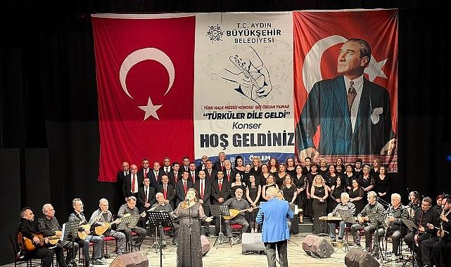 Türkülerin Eşsiz Notaları Aydın Büyükşehir Belediyesi Şükran Güngör-Yıldız Kenter Kültür Merkezi ve Tiyatro Salonu'ndan Yükseldi