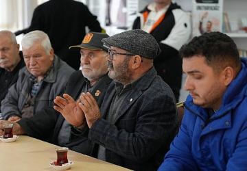 Başkan Dutlulu Soma'da Maden Emekçileriyle Buluştu