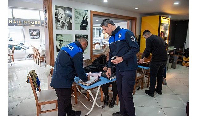 Karşıyaka Zabıtası'ndan işgal denetimi