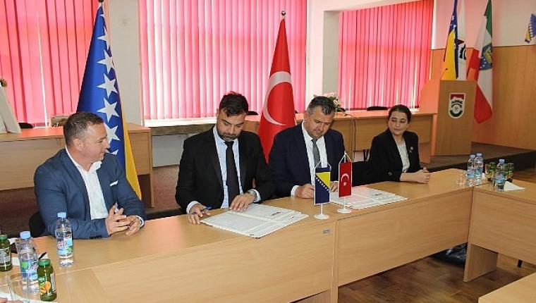 Saray Belediyesi ile Vares Belediyesi kardeş oldu