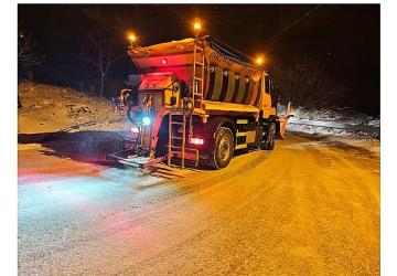 Kar Yağışı Osmangazi'de Hayatı Aksatmadı