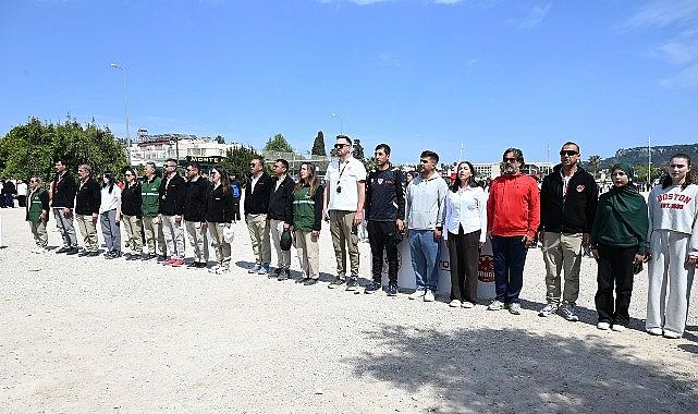 Yeşilay Küçükler Yıldızlar Türkiye Petank Şampiyonası Kemer'de başladı