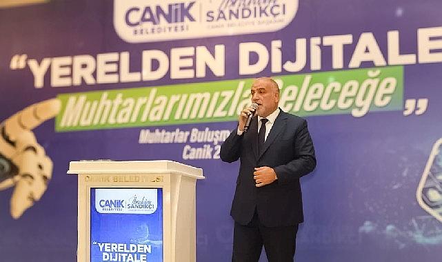 Canik Belediyesi'nden Muhtarlara Dijital Kolaylık