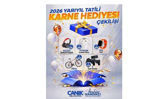 Gelenek Devam Ediyor: Karne Hediyeleri Canik Belediyesi'nden