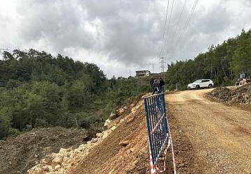Başkan Topaloğlu Çıralı'da çalışmaları yerinde inceledi