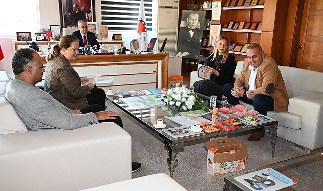 Antalya Likya Lions Kulüp'ten Başkan Topaloğlu'na ziyaret Başkan Topaloğlu: “Eğitim bizim işimiz."