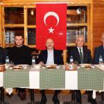 Vali Varol, İl Müftüsü Haliloğlu için düzenlenen veda yemeğine katıldı