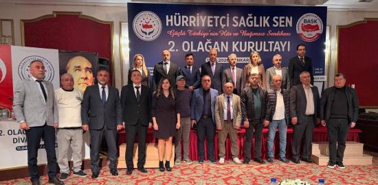 Hürriyetçi Sağlık Sen 2. Olağan Kongresi Gerçekleşti