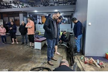 Bornova'da sel alarmı