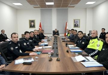 Adıyaman İl Emniyet Müdürlüğü’nde Yıl Sonu Değerlendirme Toplantısı yapıldı