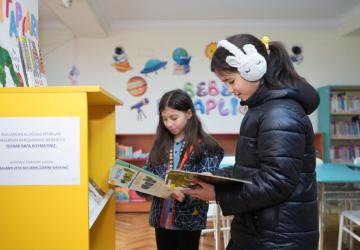 "Kütüphanelerdeyiz" etkinliğiyle öğrenciler, kütüphanelerde bilgi ve beceri kazanıyor