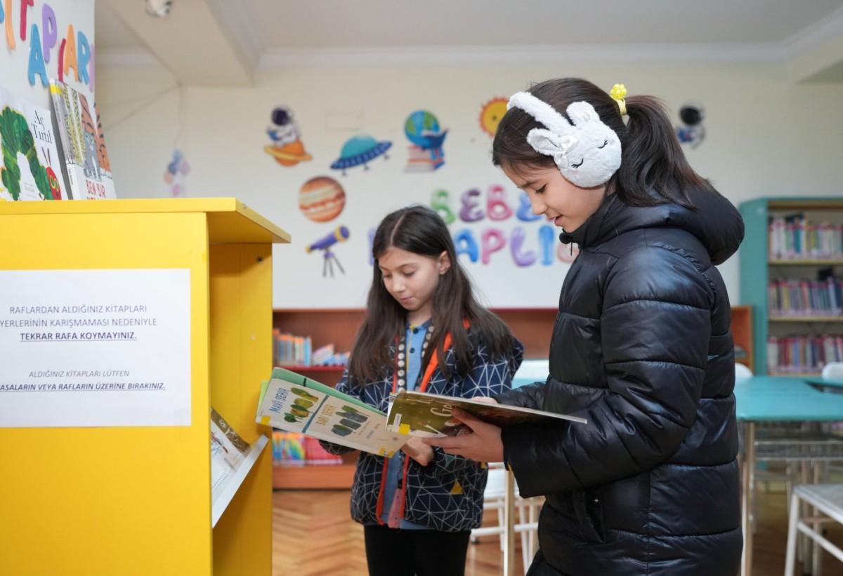 "Kütüphanelerdeyiz" etkinliğiyle öğrenciler, kütüphanelerde bilgi ve beceri kazanıyor