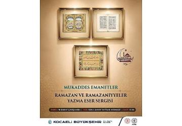 “Mukaddes Emanetler" sergisi kapılarını açıyor