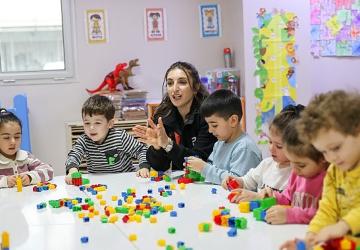 Buca'da miniklere deprem eğitimi