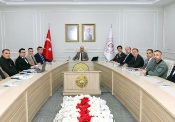 Adıyaman'da Vali Varol başkanlığında koordinasyon toplantısı