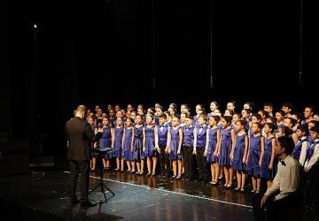 Nilüfer'de üç koro aynı sahnede buluştu